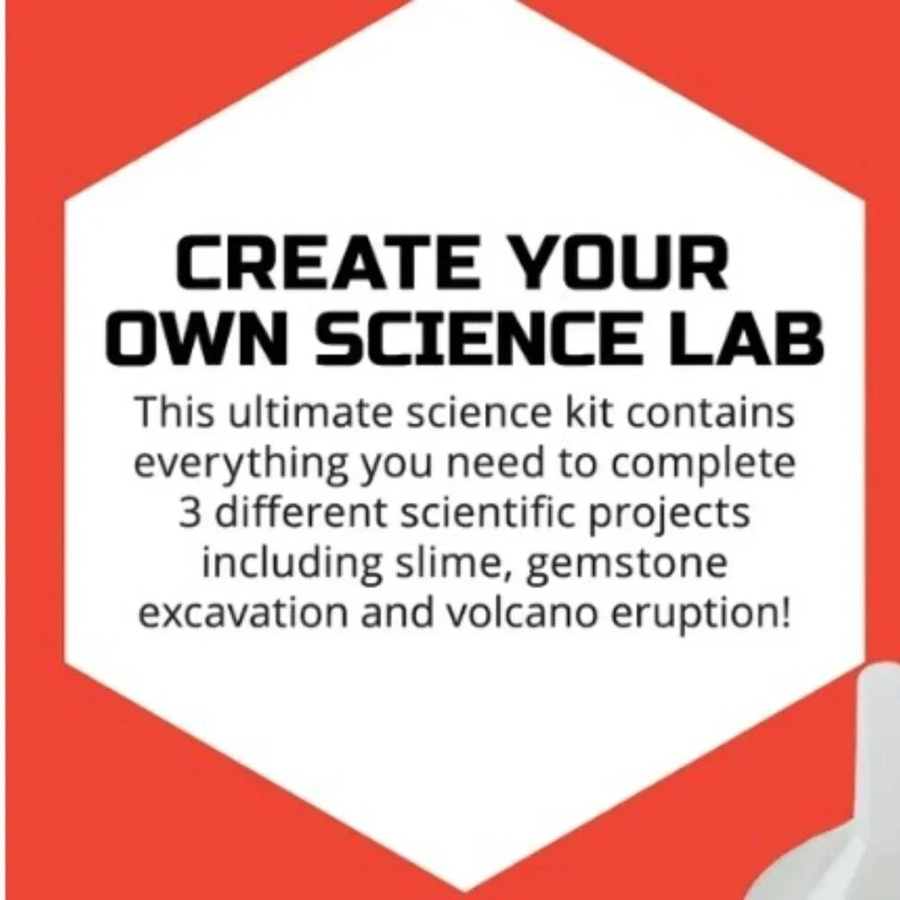 NEW DISCOVERY™ MINDBLOWN ULTIMATE SCIENCE EXPERIMENT 3 IN 1 KIT, STEM LEARNING